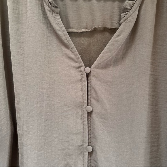 Maurices Laven Ruffle Button-Up Blouse - Picture 4 of 7